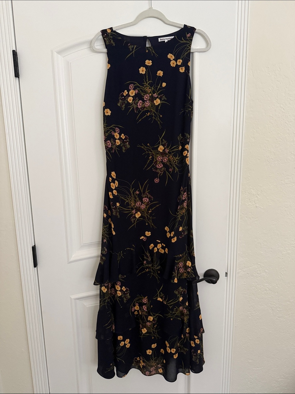 Reformation Magnus Dress in Floral Print